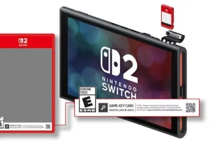 Los juegos de primera parte para Nintendo Switch 2 no utilizarán tarjetas de clave de juego