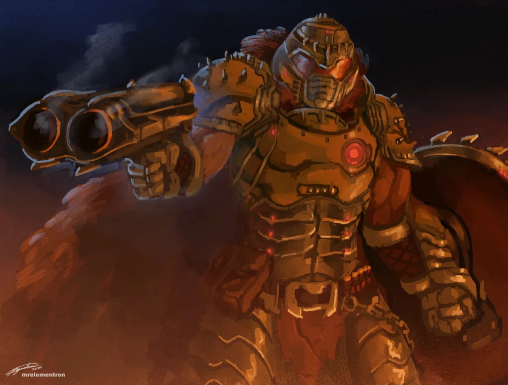 Los fans de The Dark Ages divididos sobre el rostro de Doomguy